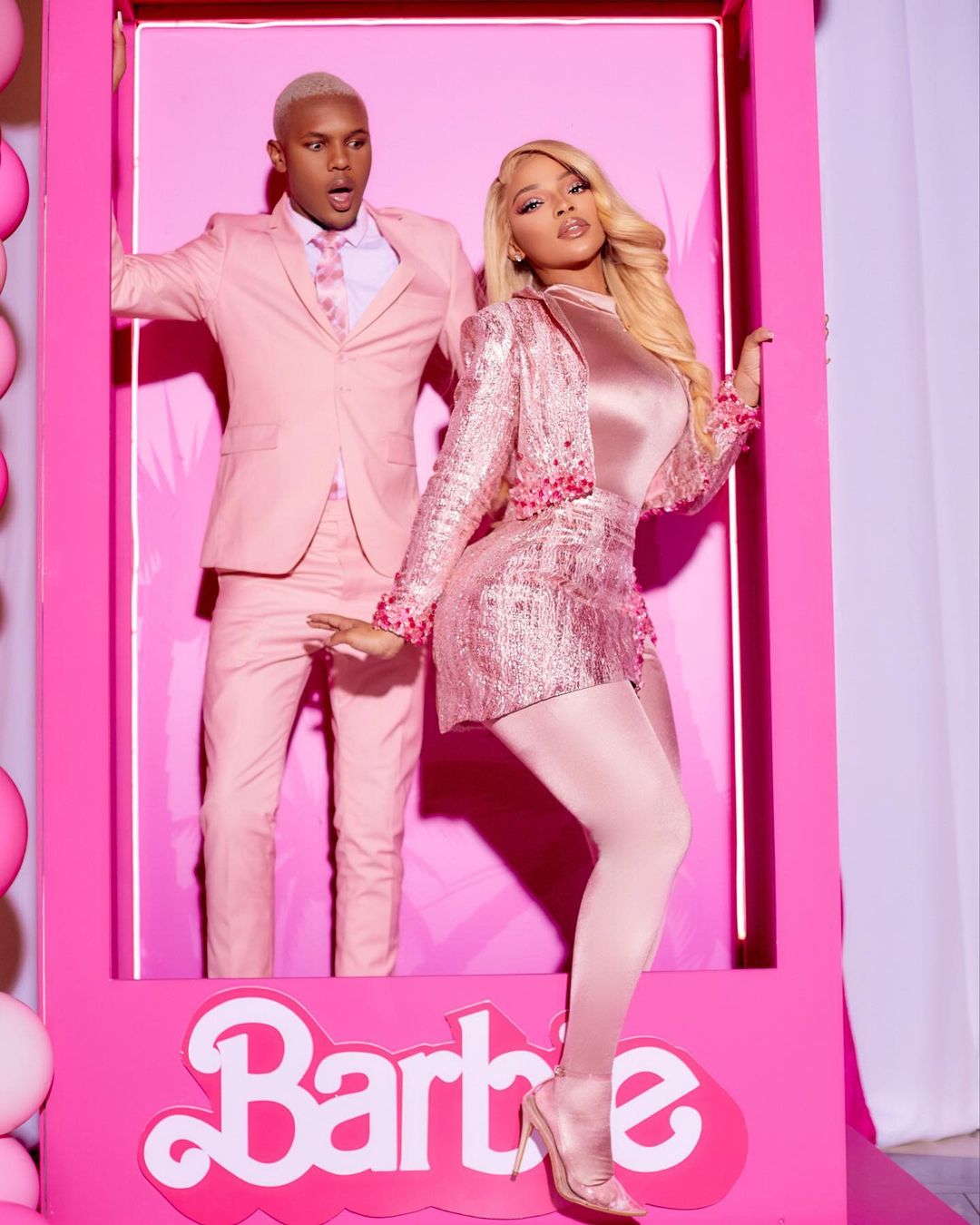 Faith Nketsi and Andzelo Tivani