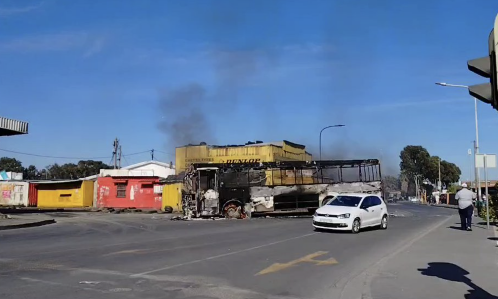 Golden Arrow torched