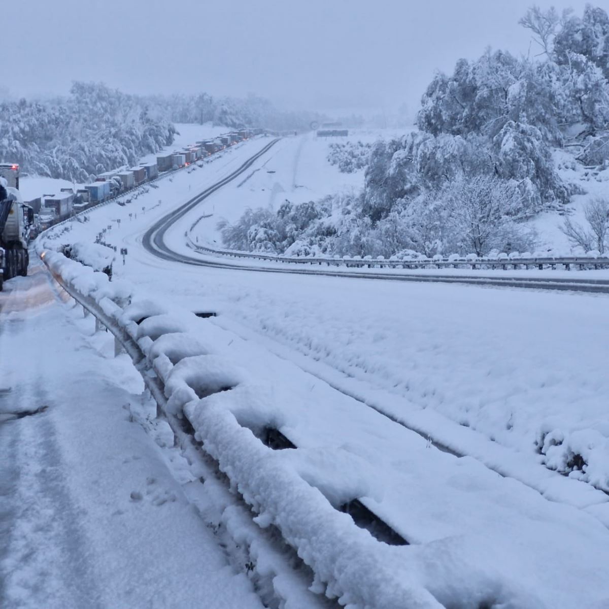 Heavy snowfall KZN